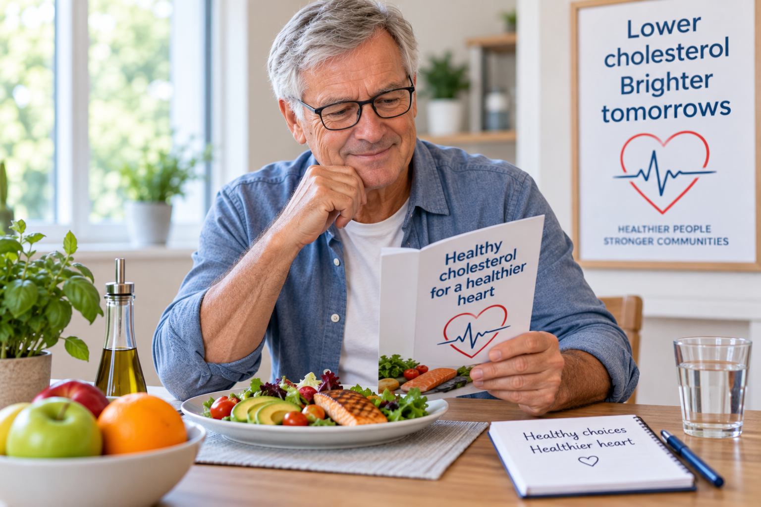 Healthcare professional discussing prostate and testicular cancer with a patient