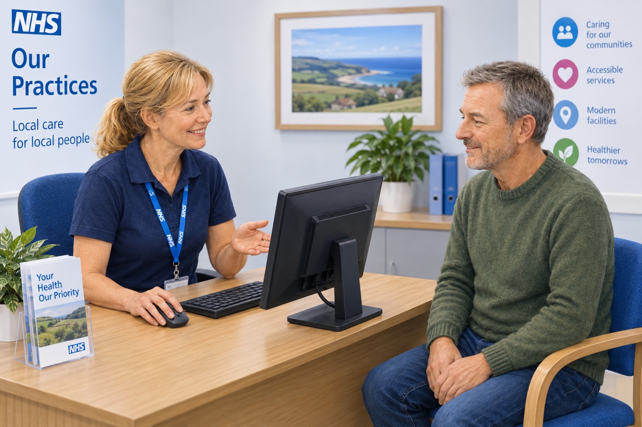 cONSULTATION AT A PRACTICE DR AND PATIENT